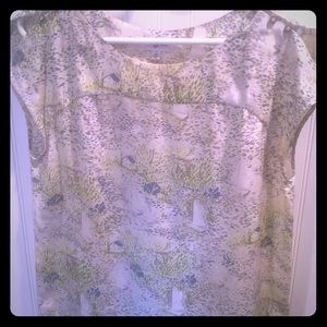 Anthro We Love Vera silk top